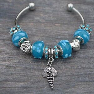 Nurse European Style Charm Bracelet